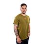 POLERA MANGA CORTA HANG LOOSE MOUNTAIN HOMBRE VERDE MUSGO
