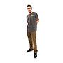 POLERA MANGA CORTA SPITFIRE HOMBRE GRIS OSCURO