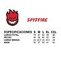Polera Manga Corta Gris Oscuro Spitfire