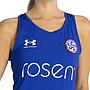 Polera Mujer Deportiva Sin Mangas Azul Under Armour