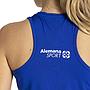 Polera Mujer Deportiva Sin Mangas Azul Under Armour