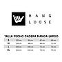 Poleron Hombre Crew Neck Minilogo Gris Claro Hang Loose