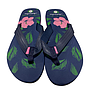 Sandalia Chala Havaiana Navy Mujer Floral