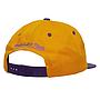 Jockey Gorro Snapback Nba Varsity Letter Hwc Lakers Mitchell And Ness