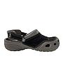 SANDALIAS ALPHA SHOES MUJER GRIS NEGRO