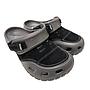 SANDALIAS ALPHA SHOES MUJER GRIS NEGRO
