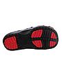 SANDALIAS ALPHA SHOES NEGRO ROJO