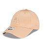 Jockey Los Angeles Dodgers New Era 9Forty MLB Satin Open Brown Beige