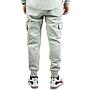 Reverse Weave Cargo Jogger (L, OXFORD GRAY)