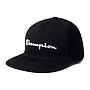 Gorro Jockey Champion BB Snapback 3D Script Negro
