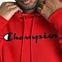 Poleron Hombre Hoodie Champion Rojo