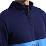 Polerón Hombre Everlast Azul Hook Qtr Zip