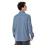 Camisa Hombre Manga Larga Hi-Tec Azul