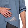 Camisa Hombre Manga Larga Hi-Tec Azul