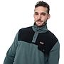 MICROFLEECE HALF BUTTONS