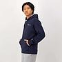 Poleron Hombre Champion Hoodie Powerblend Graphic Azul