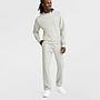 Poleron Hombre Champion Crew Fleece Gris Claro