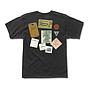 Polera Hombre Grizzly Griptape Bulletin Board Negro