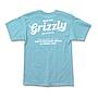 Polera Hombre Grizzly Griptape Bakers Dozen Azul