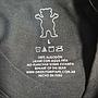 Polera Hombre Grizzly Griptape Trad Lightly Negro