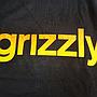 Polera Hombre Grizzly Griptape Lowercase Fadeaway Negro