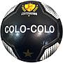 Balón Colo Colo Negro escudo blanco