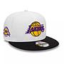 Jockey New Era 9FIFTY White Crown Patch NBA Los Angeles Lakers Black/White