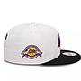 Jockey New Era 9FIFTY White Crown Patch NBA Los Angeles Lakers Black/White