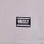 Polera Hombre Grizzly Griptape Print Script Gris