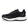 Zapatillas Trail Running Mujer Track Negro Turquesa Spalding