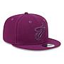 Gorra New Era 9FIFTY Miami Heat Color Pack Dark Purple
