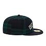 Gorra New Era 59FIFTY Yankees Cuadros Verde/Azul
