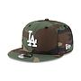 Gorra New Era 9FIFTY Dodgers MLB Basic Snap Camo Green