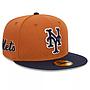 Jockey New Era 59FIFTY New York Mets MLB Med Brown