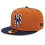 Jockey New Era 59FIFTY New York Mets MLB Med Brown
