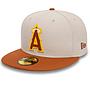 Jockey New Era 59FIFTY Anaheim Angels Boucle Contemporary MLB Beige