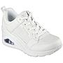 Zapatillas Urbanas Mujer Uno Wedge - Nice 177526-WHT
