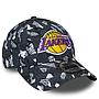 Gorra 9Forty Los Angeles Lakers Seasonal Print Black