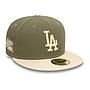 Gorra 59Fifty Los Angeles Dodgers MLB Verde Color Block