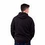 Poleron Hombre Hoodie Midlog Negro Hang Loose