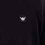 Poleron Hombre Crew Neck Minilogo Negro Hang Loose
