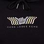 Poleron Hombre Hoodie Echo Negro Hang Loose