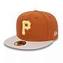 Jockey New Era 59FIFTY Pittsburgh Pirates MLB Light Beige Original