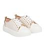 Zapatilla Mujer Michael Kors Summer Aline II Beige Gold
