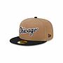 Jockey New Era 59FIFTY Chicago White Sox Classic 8-Bit Wordmark Beige