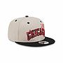 Jockey New Era 9fifty New Era NBA Chicago Bulls Art Beige