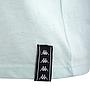 Polera Kappa Niña Mini Logo Turquesa