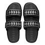 Sandalias Kappa 222 Banda Aster Negro Blanco
