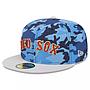 Gorro 59fifty MLB Boston Red Sox Urban Blue Camo Assorted
