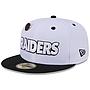 Gorra 59fifty Las Vegas Raiders NFL 59Fifty Day Blanco